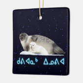 Kuvianak Innovia - Ringed zegel Keramisch Ornament (Links)