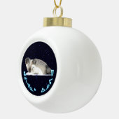 Kuvianak Innovia - Ringed zegel Keramische Bal Ornament (Rechts)