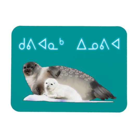 Kuvianak Innovia - Ringed zegel Magneet (Horizontaal)