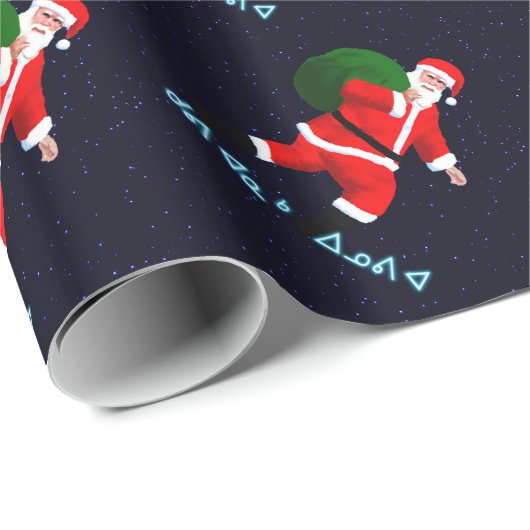 Kuvianak Innovia - Santa Claus Cadeaupapier (Rol Hoek)