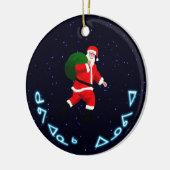 Kuvianak Innovia - Santa Claus Keramisch Ornament (Links)