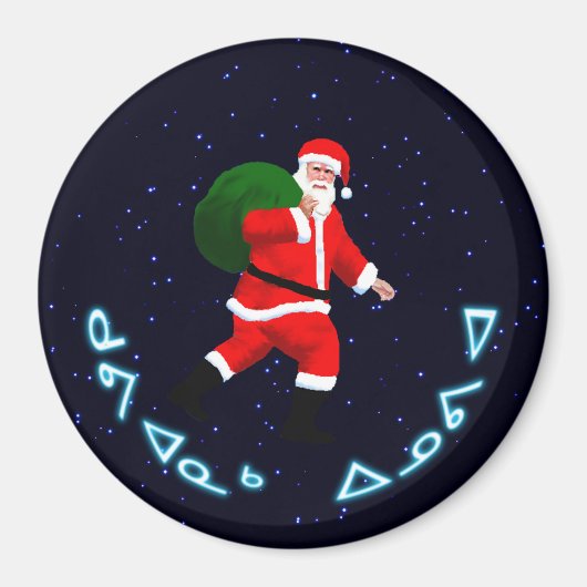 Kuvianak Innovia - Santa Claus Magneet (Voorkant)