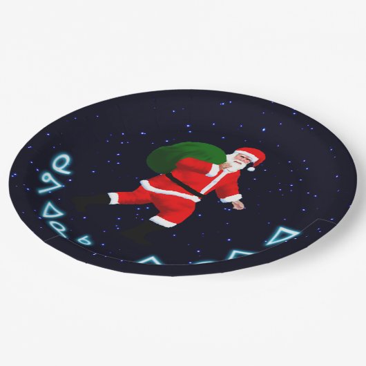 Kuvianak Innovia - Santa Claus Papieren Bordje (Gekanteld)