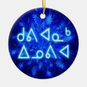 Kuvianak Innovia - Snowburst Keramisch Ornament (Voorkant)