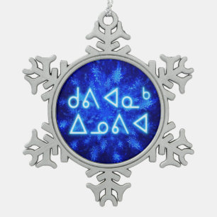 Kuvianak Innovia - Snowburst Tin Sneeuwvlok Ornament