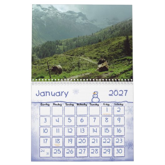 KUW FUN HOESJE CALENDAR KALENDER (Jan 2027)