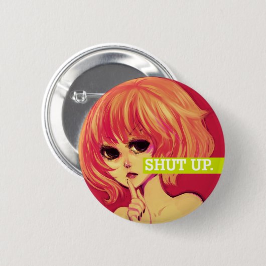 KUW OP. RONDE BUTTON 5,7 CM (Voorkant /achterkant)