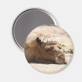 Kuwait Camel Magneet (Voorkant / Achterkant)
