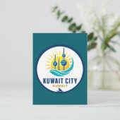 Kuwait City Kuwait Middle East Briefkaart (Staand voorkant)