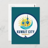 Kuwait City Kuwait Middle East Briefkaart (Voorkant / Achterkant)