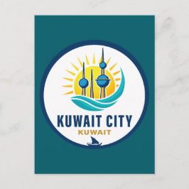 Kuwait City Kuwait Middle East Briefkaart