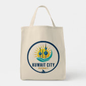 Kuwait City Kuwait Middle East Tote Bag (Achterkant)