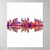 Kuwait City Kuwait Skyline Poster (Voorkant)