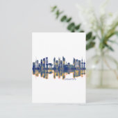 Kuwait City Skyline Uitnodiging Briefkaart (Staand voorkant)