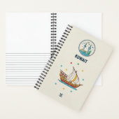 Kuwait Erfgoed & Traditioneel Dhow Fotoarchief  Notitieboek (Binnen)