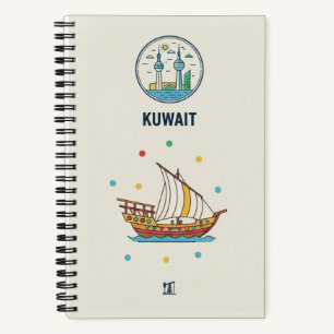 Kuwait Erfgoed & Traditioneel Dhow Fotoarchief  Notitieboek