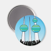 kuwait magneet (Voorkant / Achterkant)
