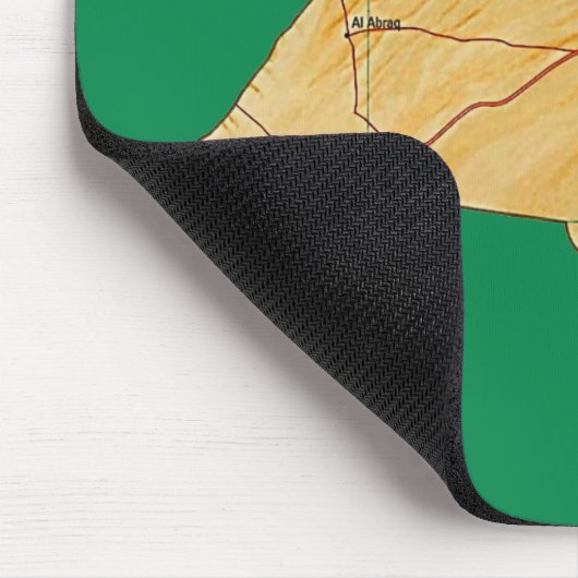 Kuwait Map Mousepad Muismat (Hoek)