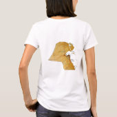 Kuwait Vlag + Kaart + Tekst T-shirt (Achterkant)