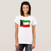 Kuwait Vlag T-shirt (Voorkant volledig)