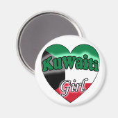 Kuwaiti Girl Magneet (Voorkant / Achterkant)