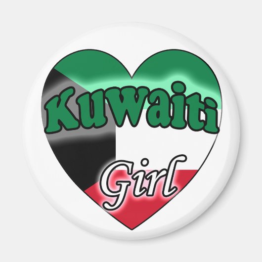 Kuwaiti Girl Magneet (Voorkant)