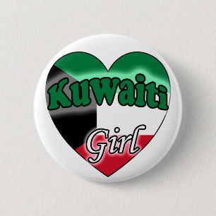Kuwaiti Girl Ronde Button 5,7 Cm