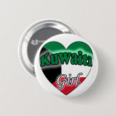 Kuwaiti Girl Ronde Button 5,7 Cm (Voorkant /achterkant)