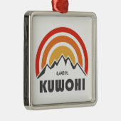 Kuwohi North Carolina, Tennessee Metalen Ornament (Rechts)