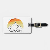 Kuwohi North Carolina Tennessee Retro Bagagelabel (Voorkant horizontaal)
