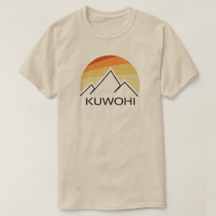 Kuwohi North Carolina Tennessee Retro T-shirt