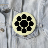 Kuyo, Japan Ronde Button 4,0 Cm (In situ)