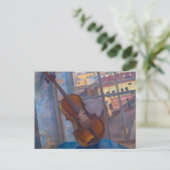 Kuzma Petrov-Vodkin - Een Violin Briefkaart (Staand voorkant)