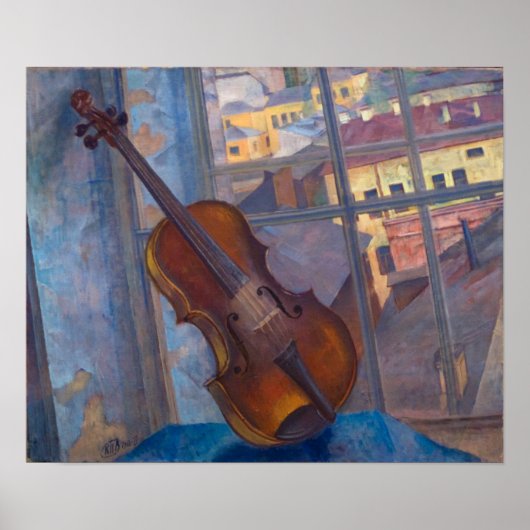 Kuzma Petrov-Vodkin - Een Violin Poster (Voorkant)