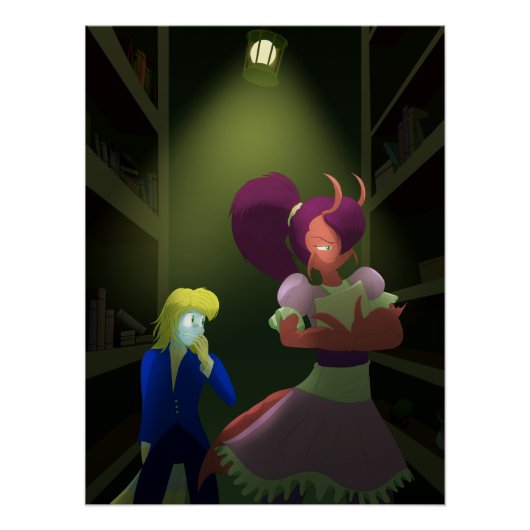 Kuzoura en Crayfish Girl Perfect Poster (Voorkant)