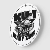 KV-1 grote klok acrylwandklok (Hoek)