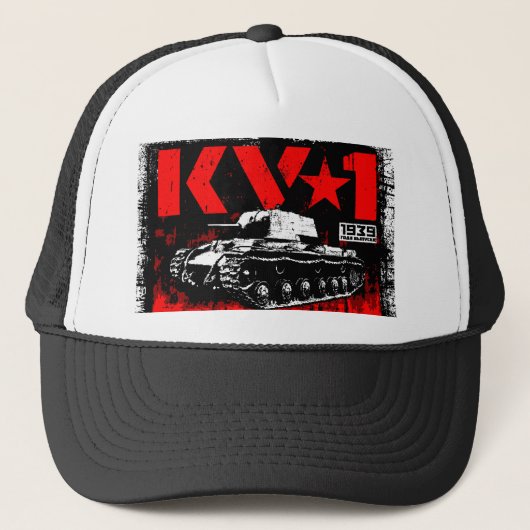KV-1 Sovjet zware tank Trucker Pet (Voorkant)