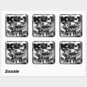 KV-1 Square Sticker Sticker (Vel)