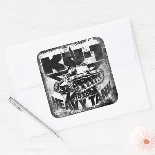 KV-1 Square Sticker Sticker (Envelop)