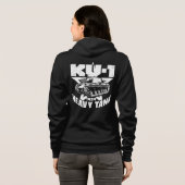 KV-1 T-shirt met capuchon (Achterkant volledig)