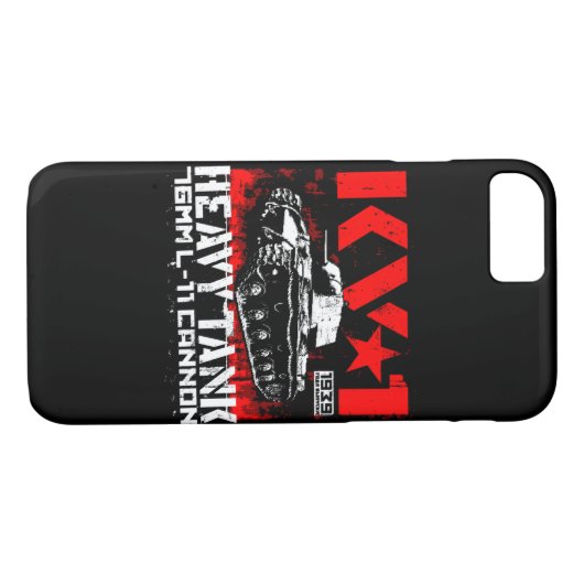 KV-1 zware sovjettank Case-Mate iPhone Case (Achterkant (Horizontaal))