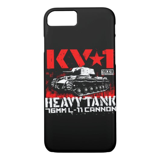 KV-1 zware sovjettank Case-Mate iPhone Case (Achterkant)