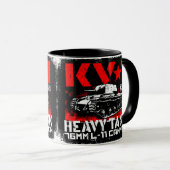 KV-1 zware sovjettank Mok (Voorkant rechts)