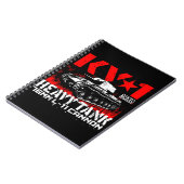 KV-1 zware sovjettank Notitieboek (Linkerzijde)