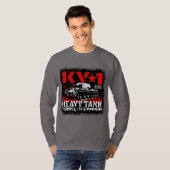 KV-1 zware sovjettank T-shirt (Voorkant volledig)