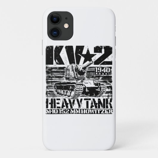 KV-2 zware sovjettank Case-Mate iPhone Case (Achterkant)
