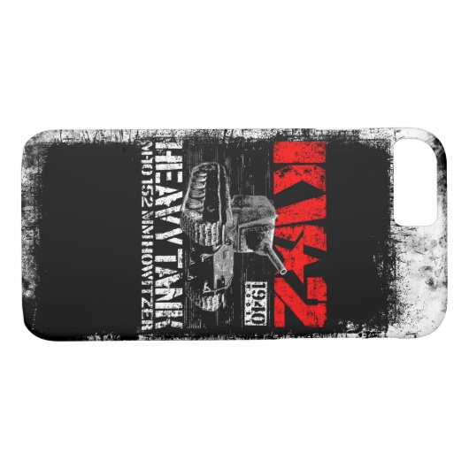 KV-2 zware sovjettank Case-Mate iPhone Case (Achterkant (Horizontaal))