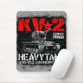 KV-2 zware sovjettank Muismat (Met muis)