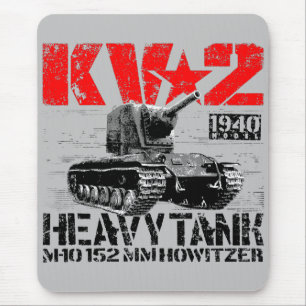 KV-2 zware sovjettank Muismat