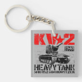KV-2 zware sovjettank Sleutelhanger (Voorkant)